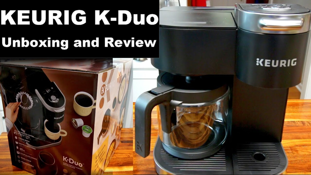 Обзор и демонстрация кофеварки Keurig K-Duo