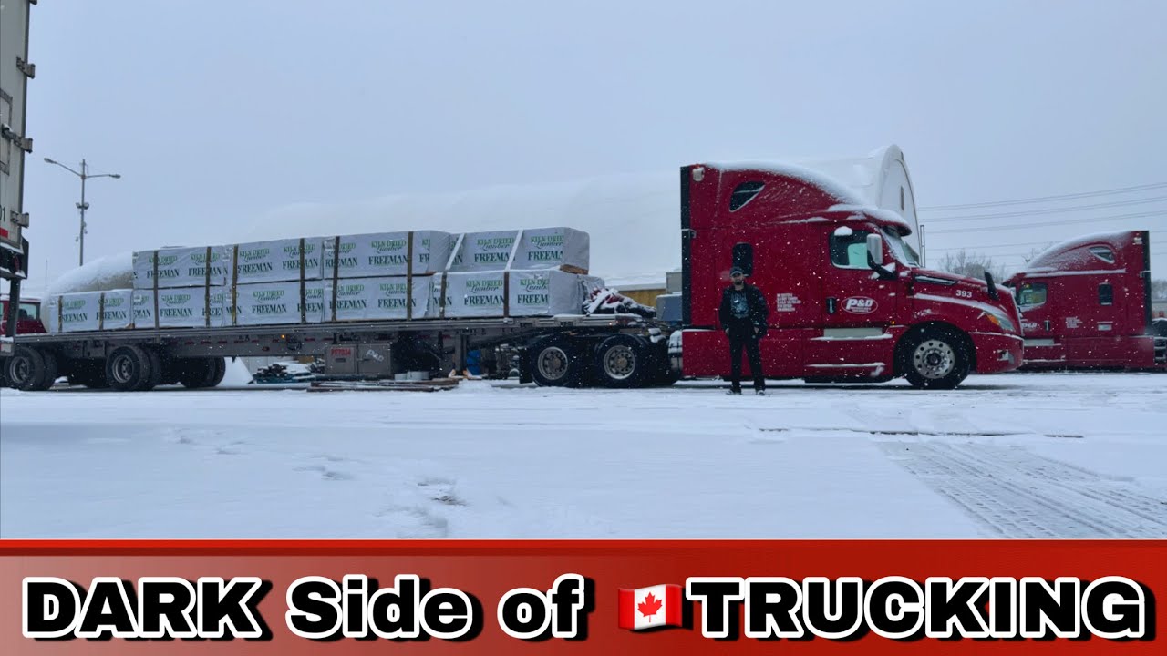 Dark  SIDE of TRUCKING in CANADA🇨🇦|| These are the bad effects of Trucking || Vipan kataria Vlogs
