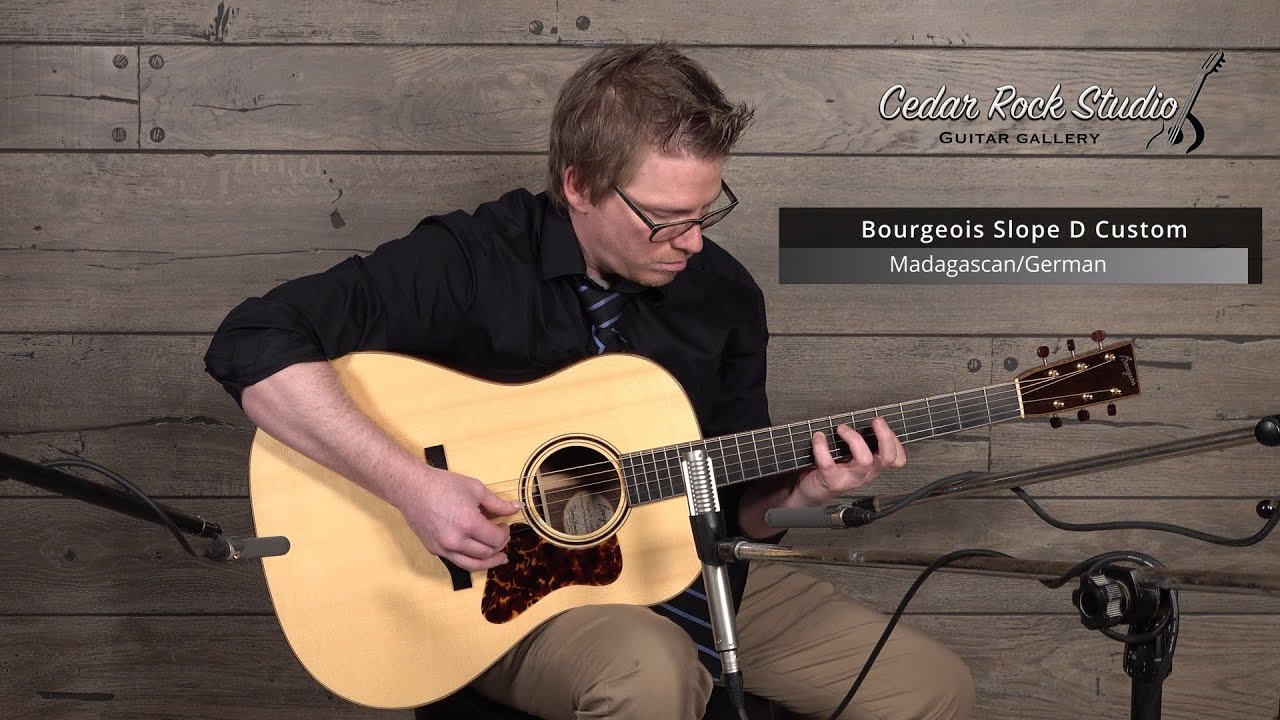 Bourgeois Slope D Custom (Madagascar Rosewood/German Spruce)