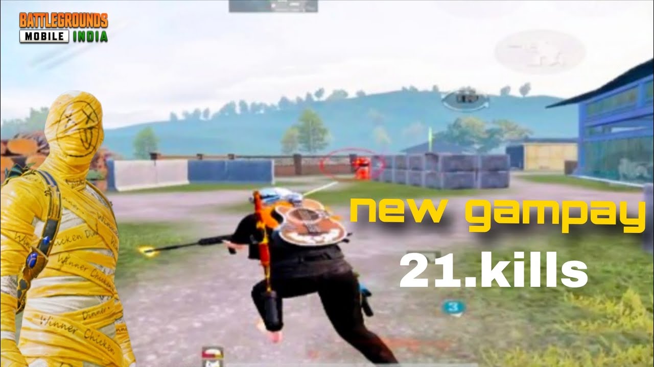My Fast Gampay Video | 21.Kills | Bgmi | with M4.16 ....?