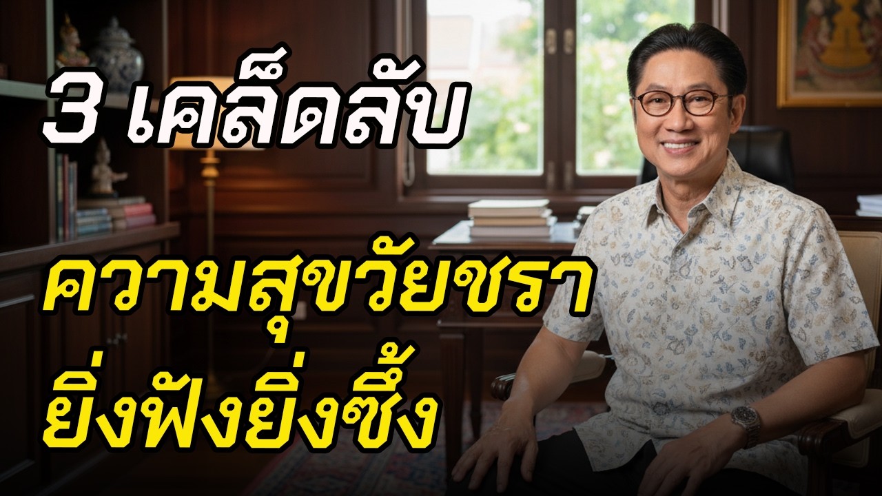 3 เคล็ดลับความสุขวัยชรา จากผู้สูงอายุที่อายุยืน – บทเรียนชีวิตยิ่งฟังยิ่งซึ้ง