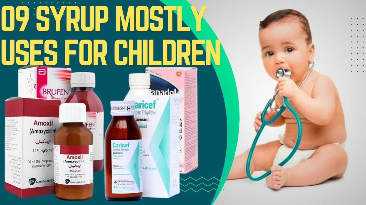 Commonly Used Syrup | Syrup For Children Part_1