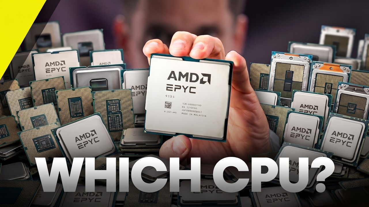 Выбор подходящего серверного процессора AMD EPYC