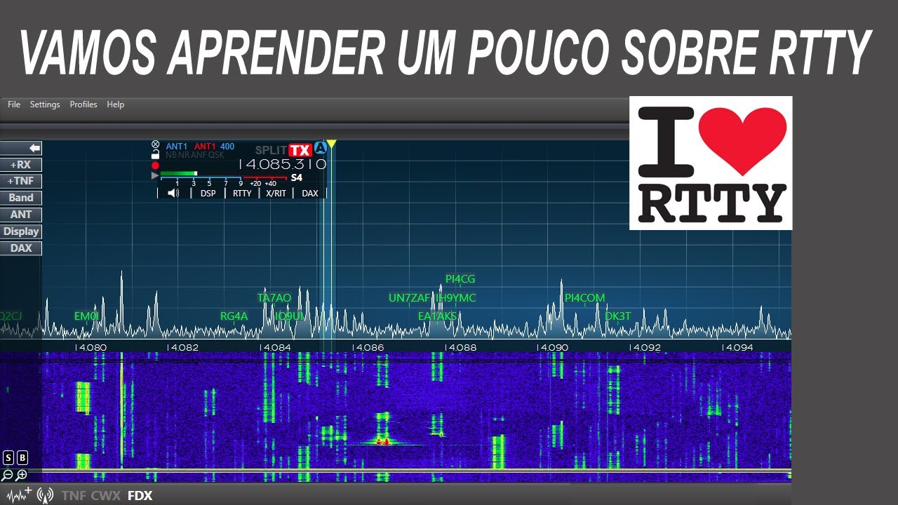Palestra sobre RTTY na Labre-SP | Como fazer RTTY