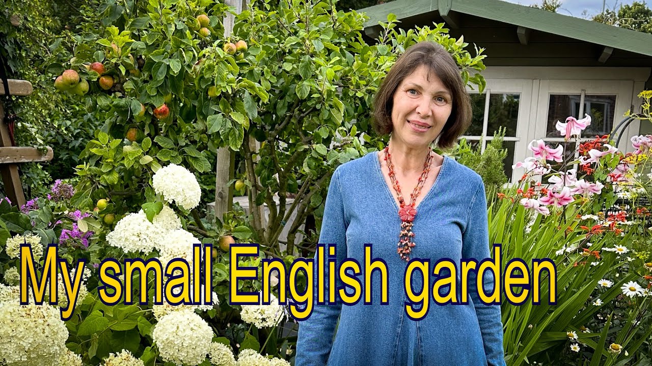 Vlog 108 - My small English garden