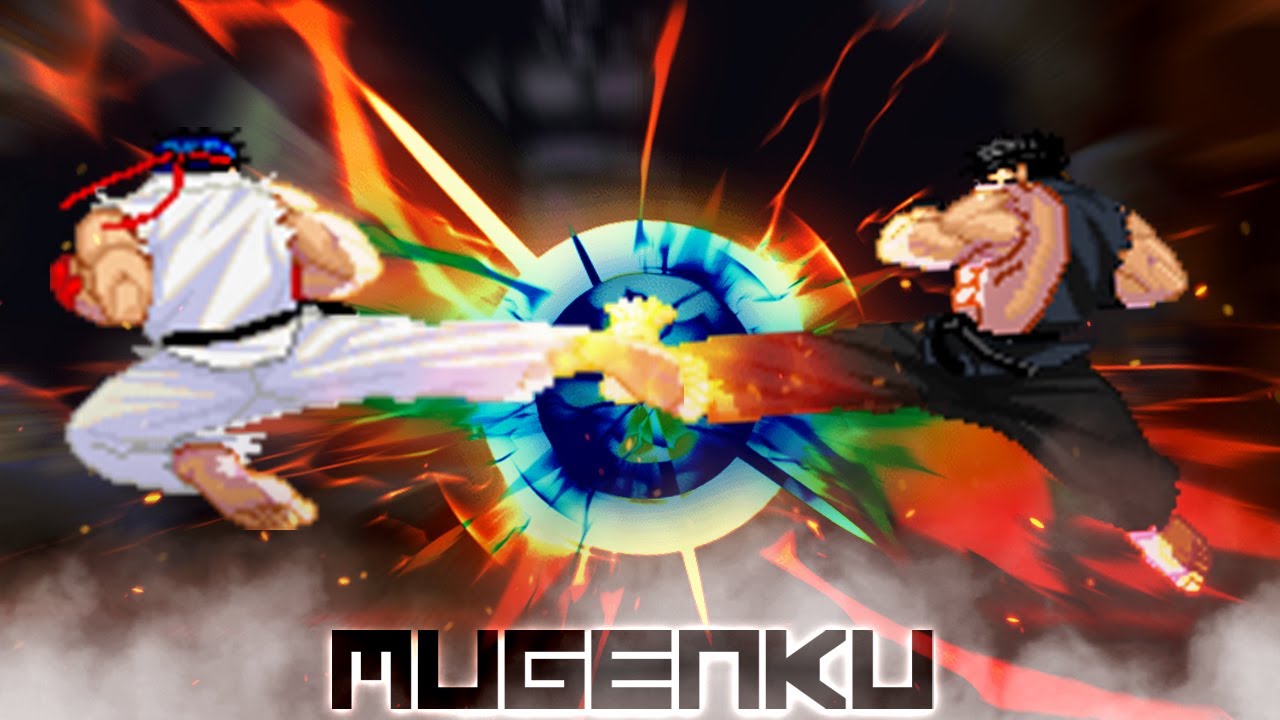 Ryu-Rehyped vs Ryuuken. REMATCH! Street Fighter MUGEN