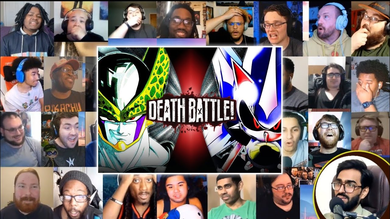 DEATH BATTLE: Cell VS Metal Sonic Reaction Mashup | Dragon Ball VS Sonic the Hedgehog