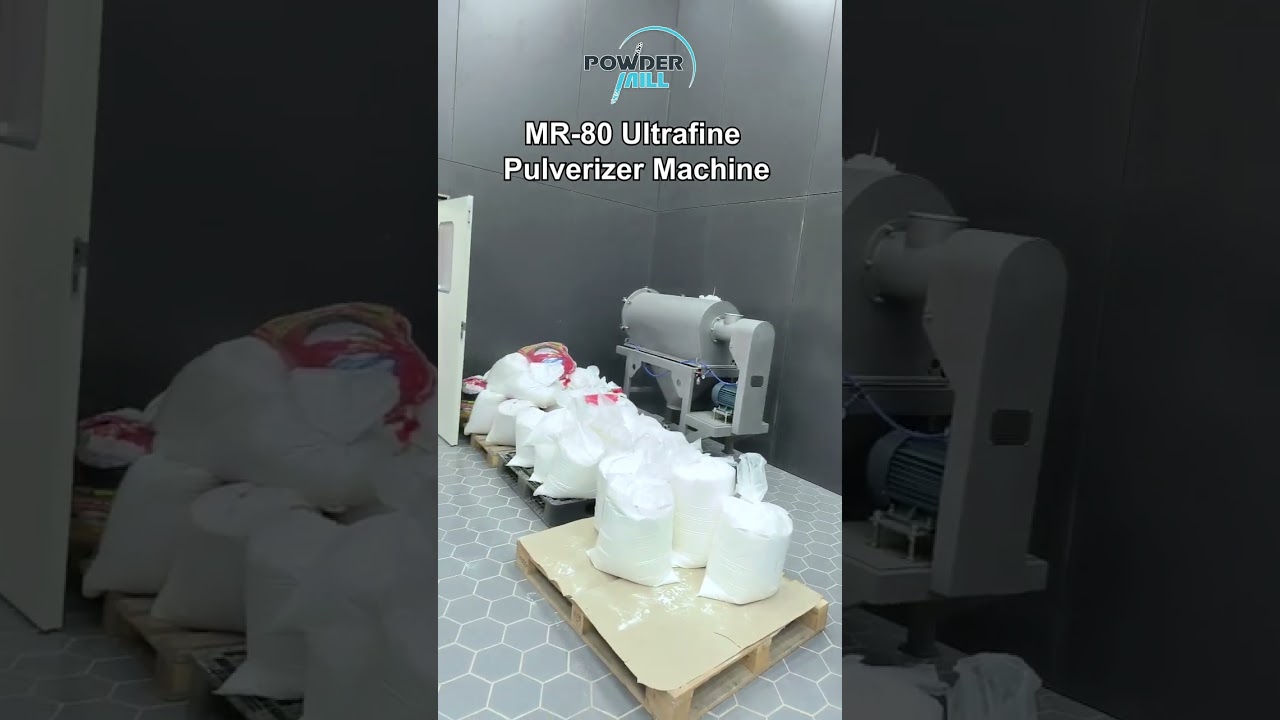 MR-80 Ultrafine Pulverizer Machine, Food Grade Sugar Salt Grinder Crusher Machine - Powder Mill