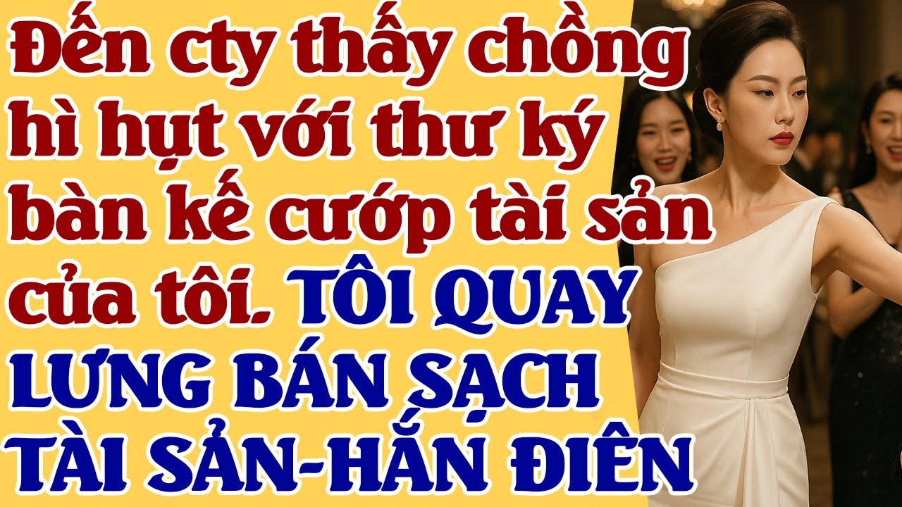 Đến cty thấy chồng hì hụt với thư ký bàn kế c.ướp tài sản của tôi. TÔI QUAY LƯNG BÁN SẠCH TÀI SẢN
