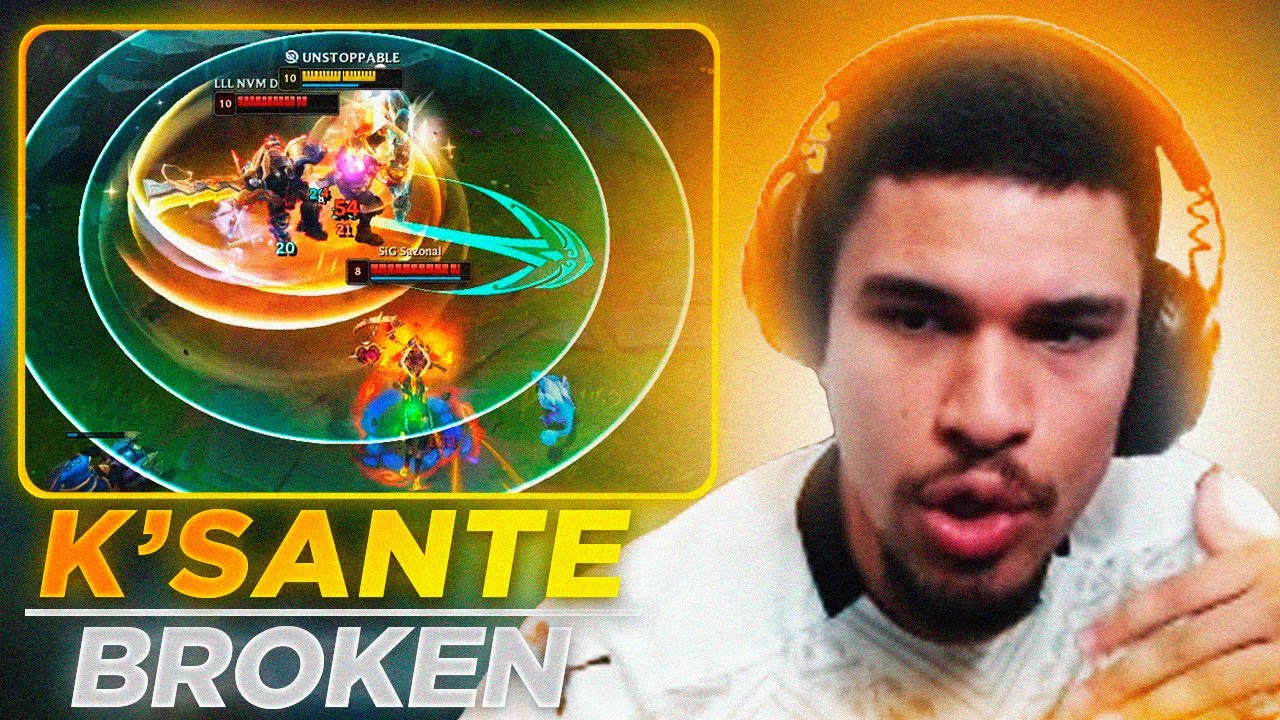 VIREI O PRÓPRIO K'SANTE! MUITO BROKEN!