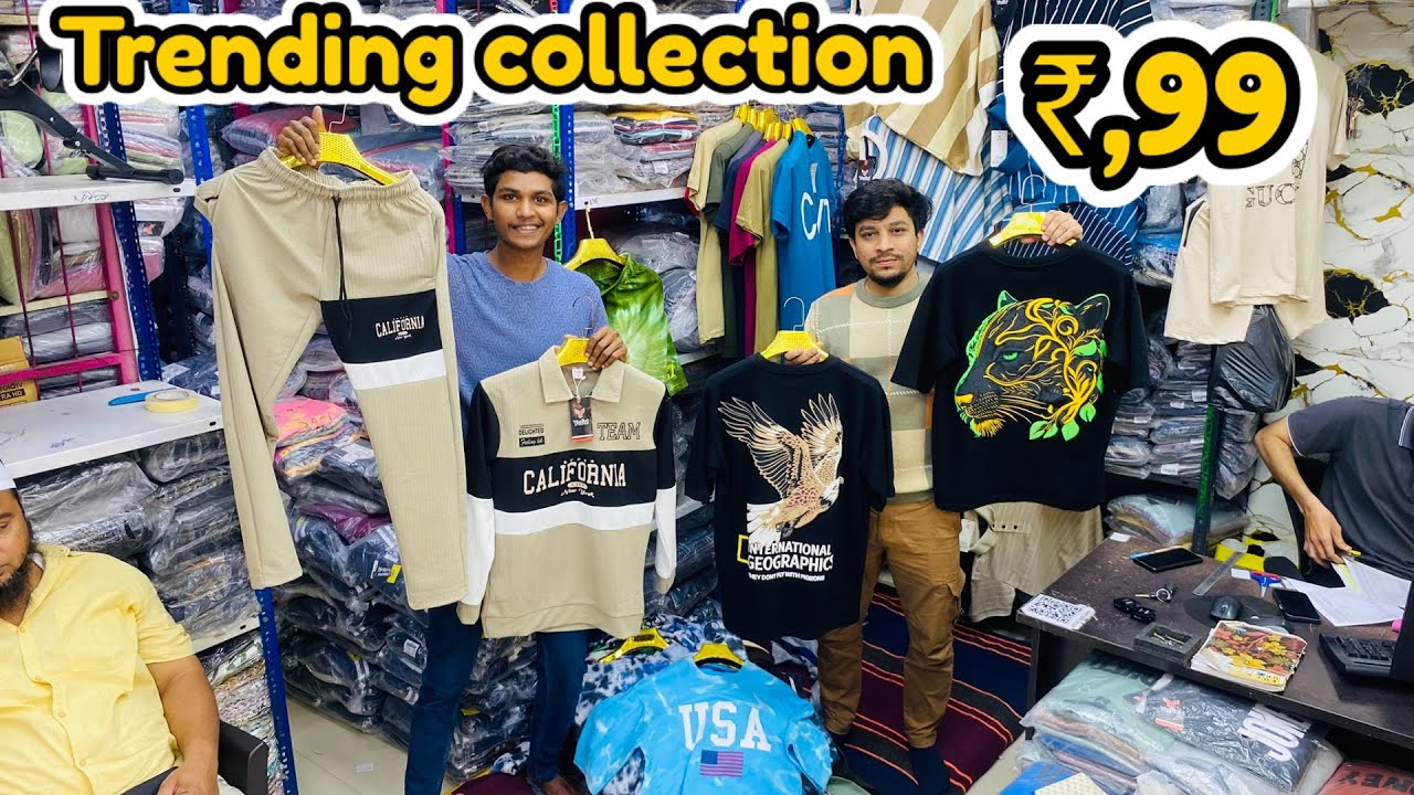 Wholesale Clothes Market In Hyderabad Tshirts Shirts Jeans Manufacturer Price All India delivery