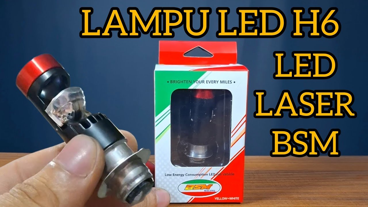 LAMPU LED H6 LASER BSM