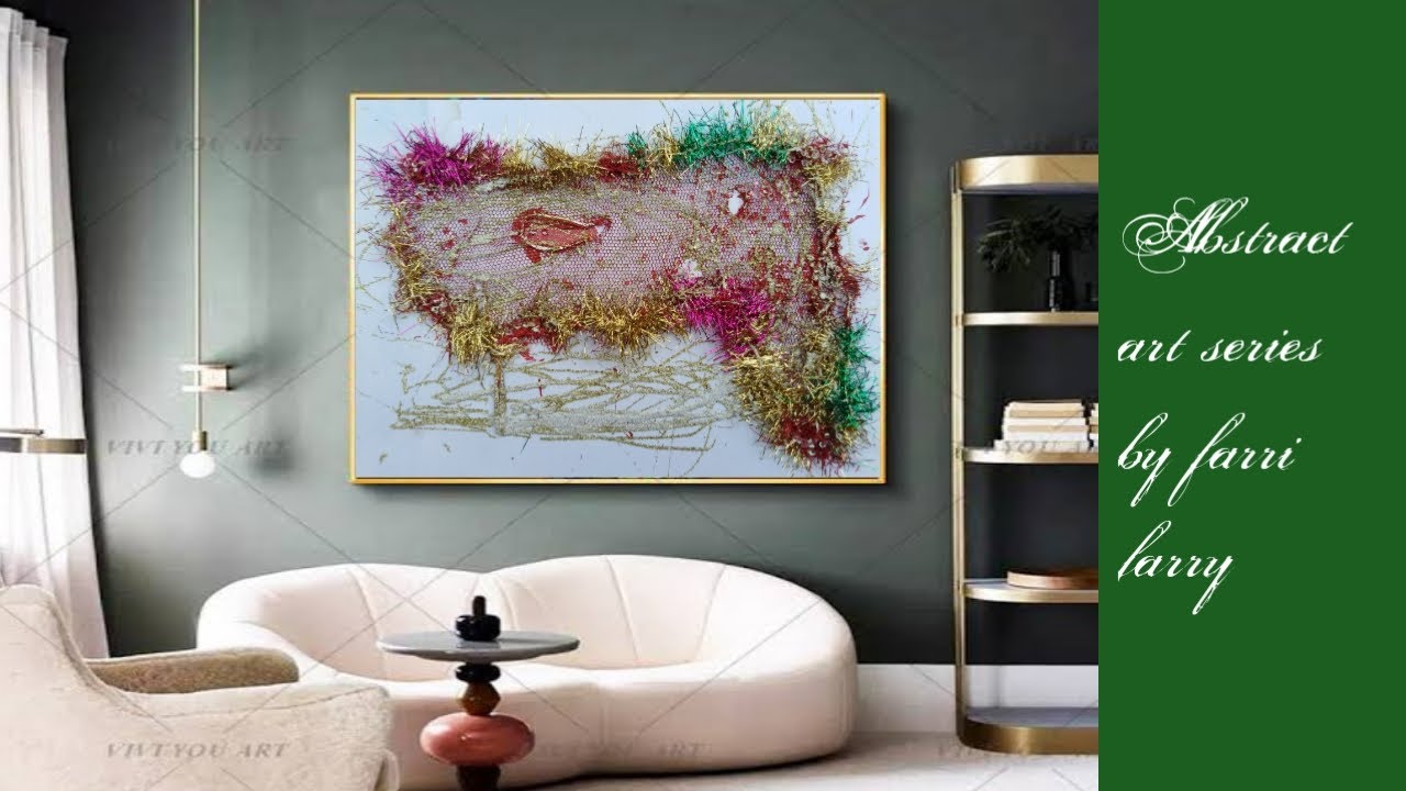 DIY Netting Stencils map for Mixed Media Projects