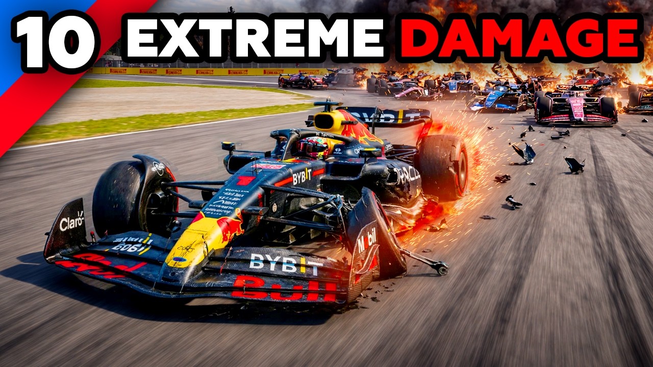 I Added EXTREME DAMAGE And It Made F1 25 SCARY