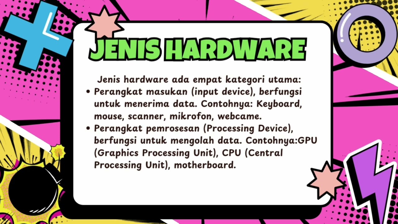 Sejarah hardware dan software, jenis jenis hardware dan software, & perkembangan dari masa ke masa.
