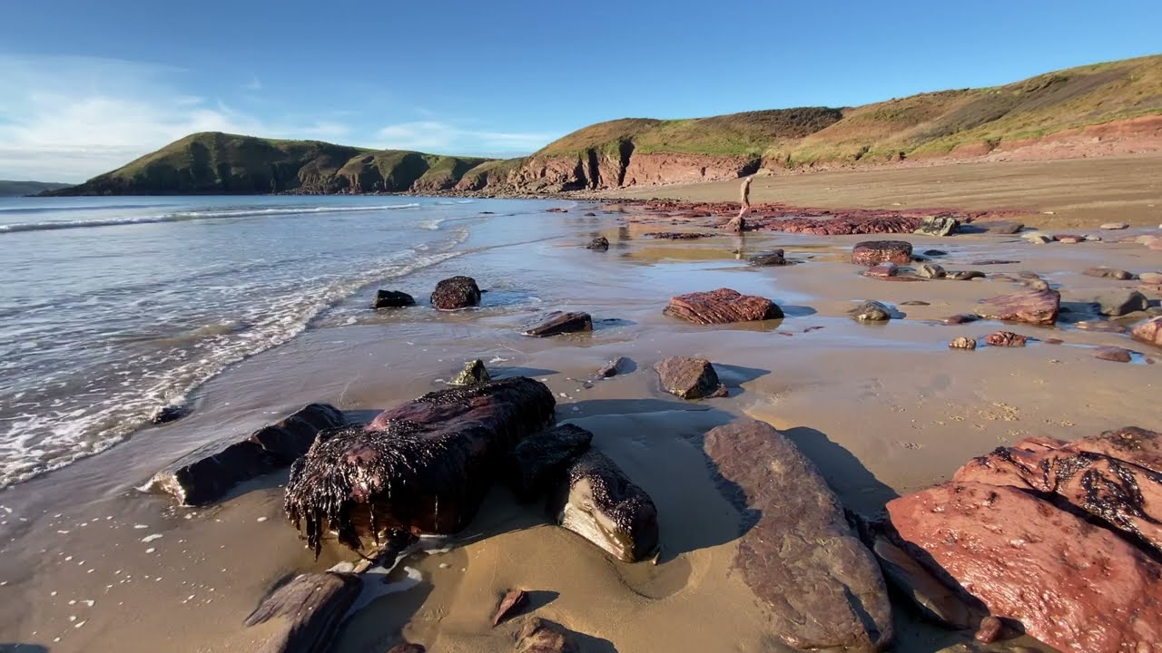 Manorbier - From Skrinkle to Swanlake Bay  on the Pembrokeshire Coast Path - December 2023