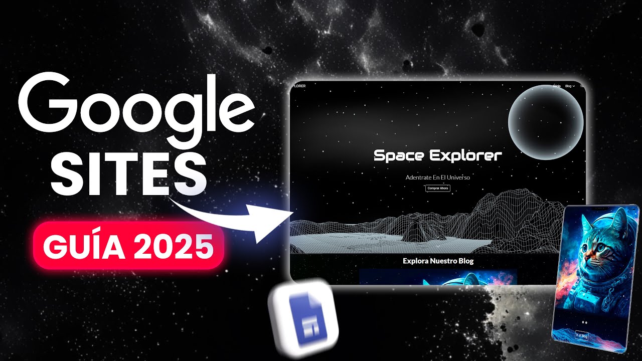 Cómo Crear una PÁGINA WEB con Google Sites GRATIS (2026) Guía Completa