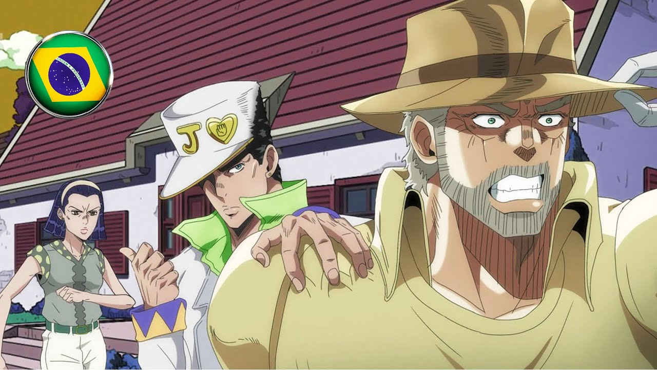 🇧🇷 o  Sem Vergonha Do Joseph Traiu Sua Esposa é Jotaro Descobriu