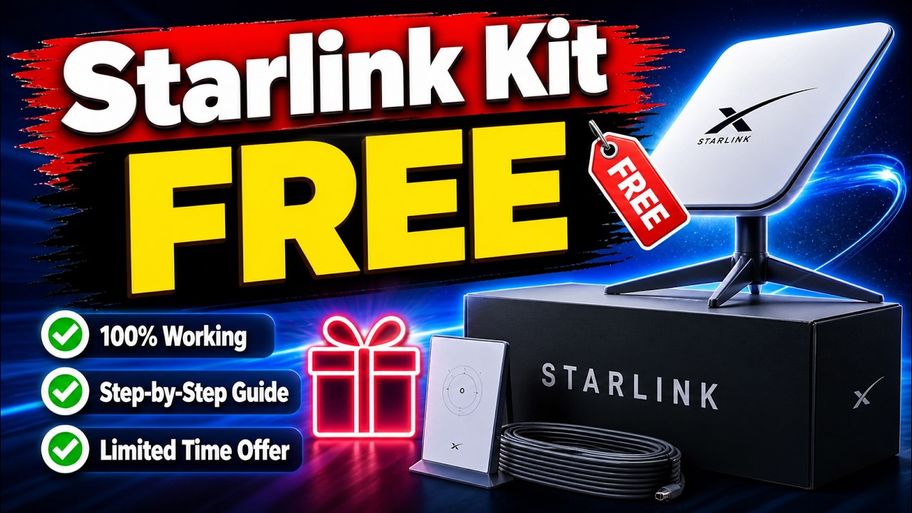 How to Order Starlink Kit FREE  - Step-by-Step Guide #starlink