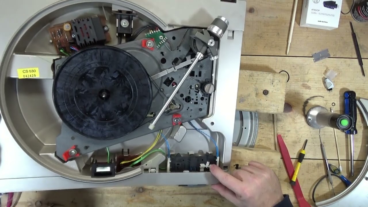 Dual CS 530 Turntable Repair - Well, Sort of...