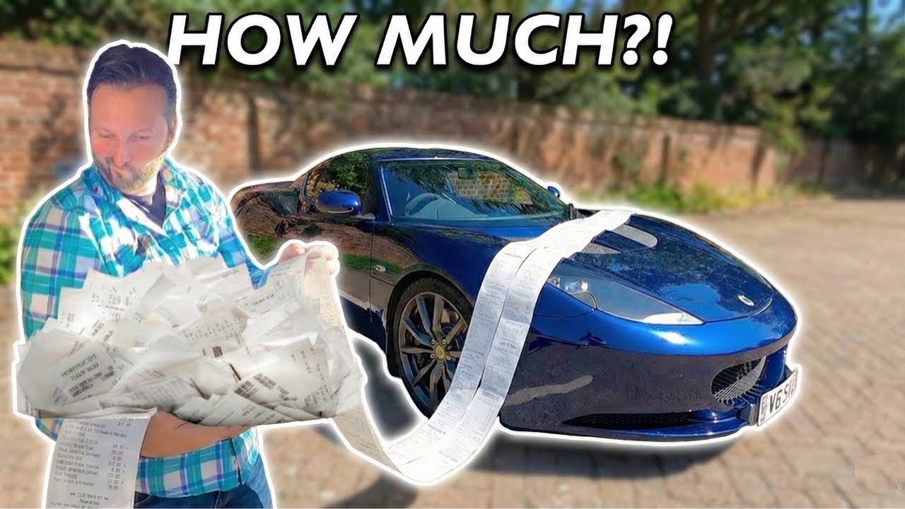Lotus Evora S - Service & Repair costs over 4 years of ownership