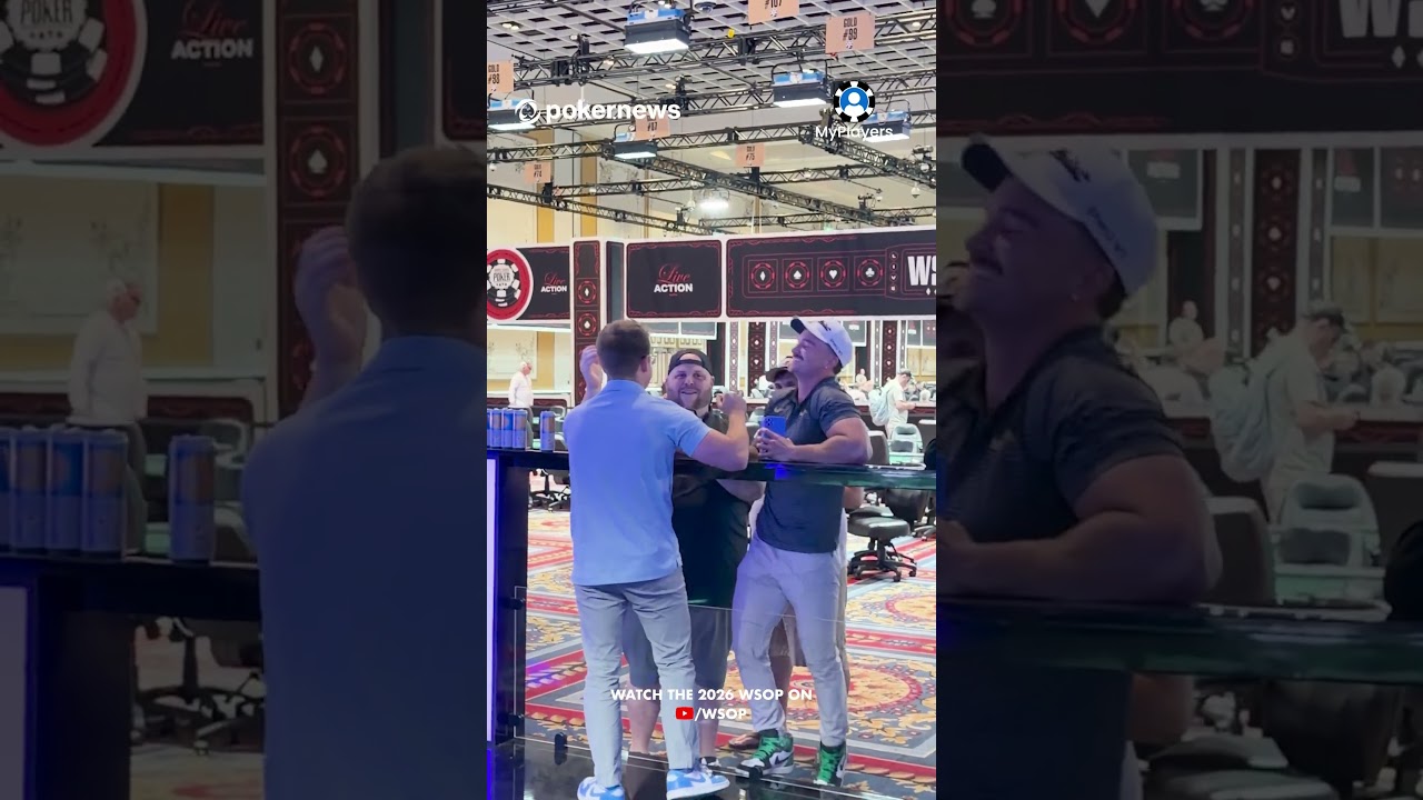 THE WINNING HAND! 🏆 WSOP $1,500 Pot Limit Omaha #wsop2026 #pokernews