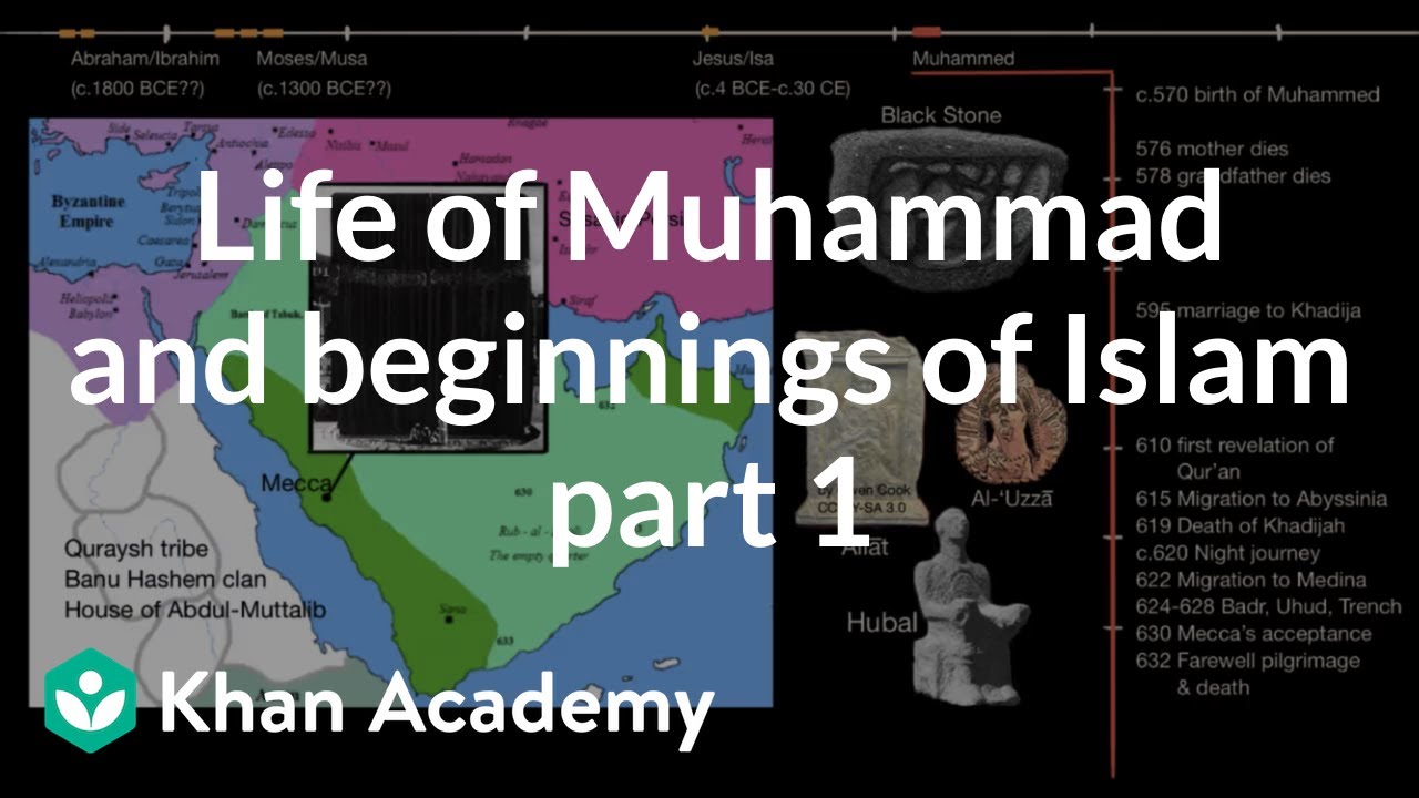 Life of Muhammad and beginnings of Islam part 1  | World History | Khan Academy
