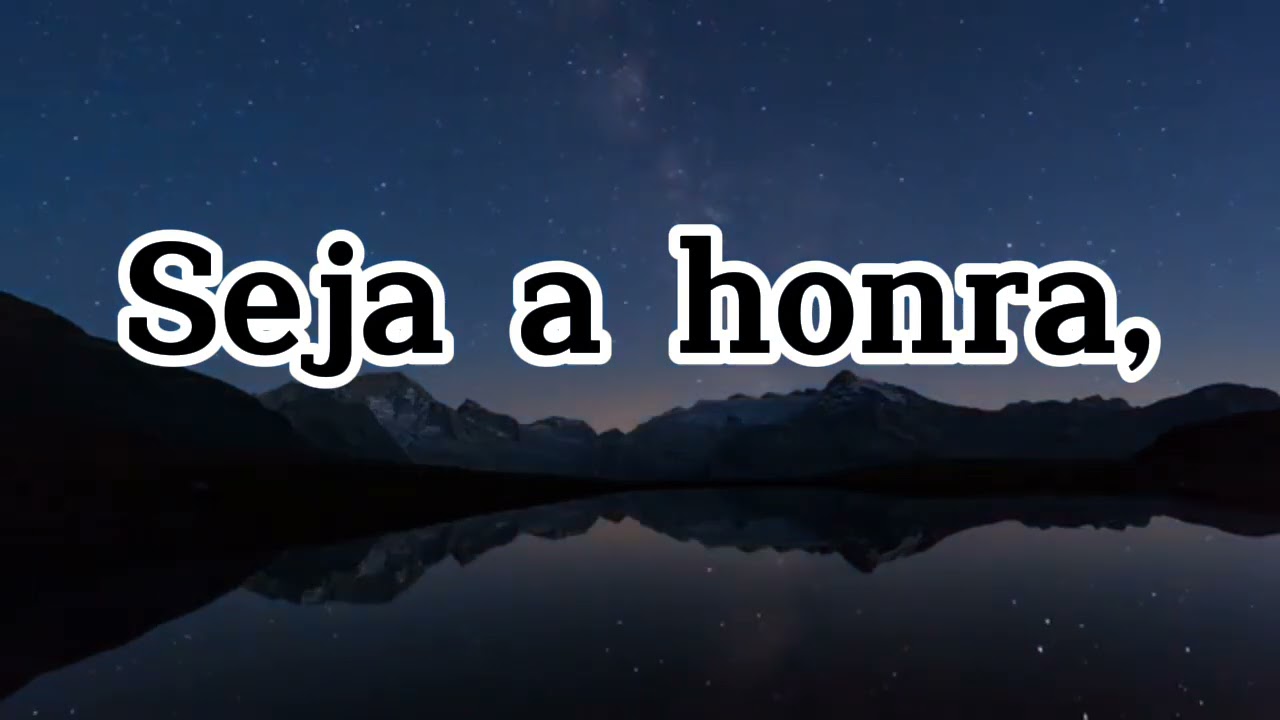 Poderoso Deus! Play back com letra em LÁ MAIOR