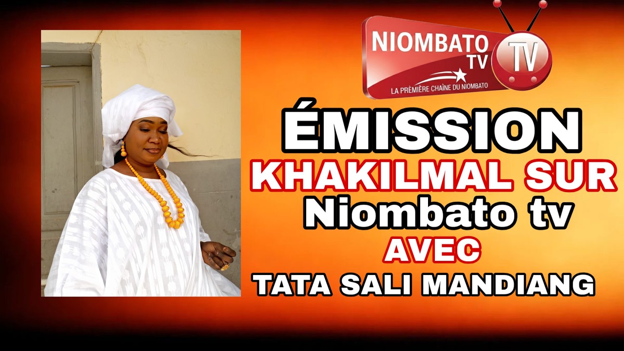 DIRECT NIOMBATO TV EMISSION KHAKILMAL AVEC TATA SALLY MANDIANG