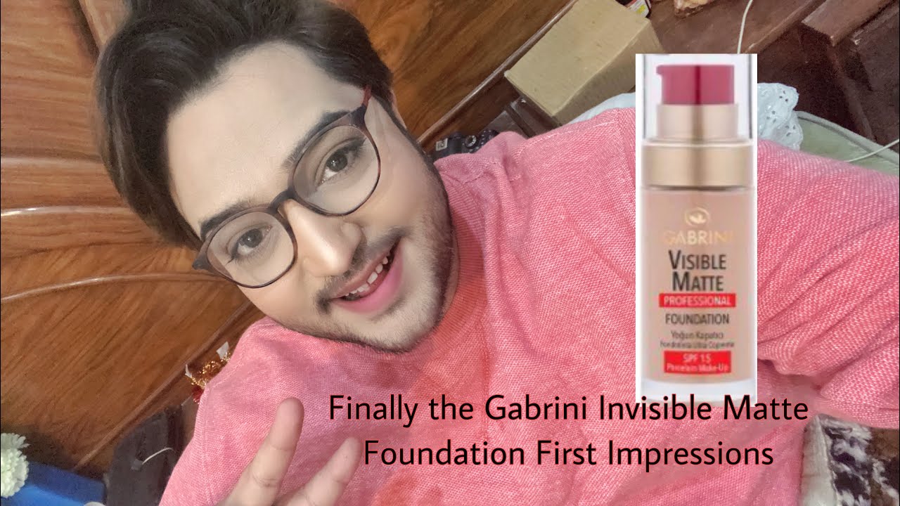 Gabrini Invisible Matte Foundation First Impressions