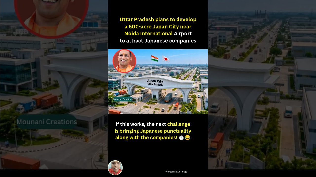 Uttar Pradesh plans to developa 500-acre Japan City nearNoida International Airport