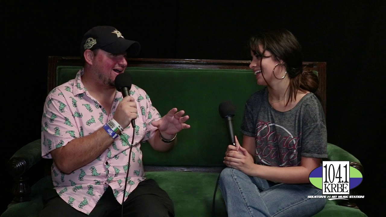 Tyler Frye interviews Camila Cabello at Austin City Limits Music Festival 2018