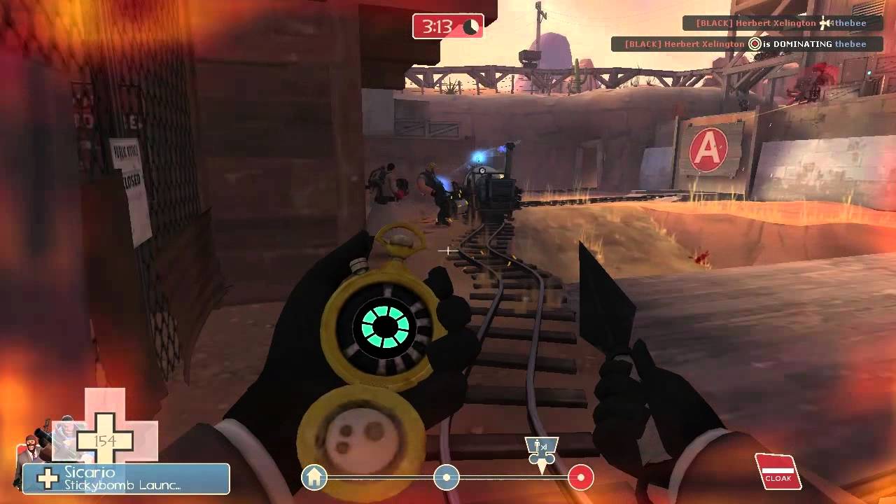 TF2-  Spy: Goldrush (First Commentary)