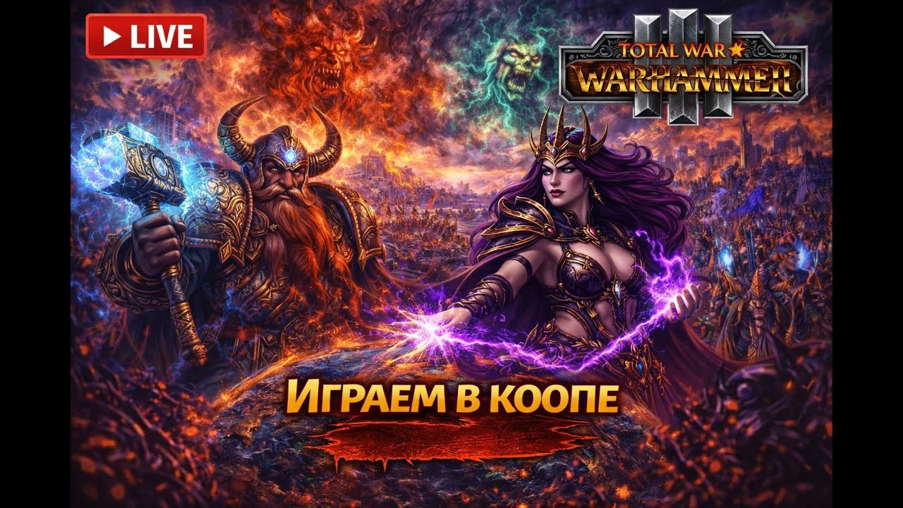 Проходим за Куронн | Total War: Warhammer III #1