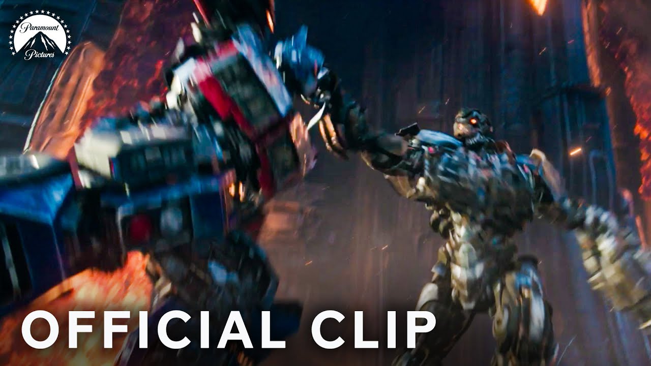 Optimus Prime vs. Scourge FINAL Battle (Featuring Anthony Ramos) | Transformers: Rise of the Beasts