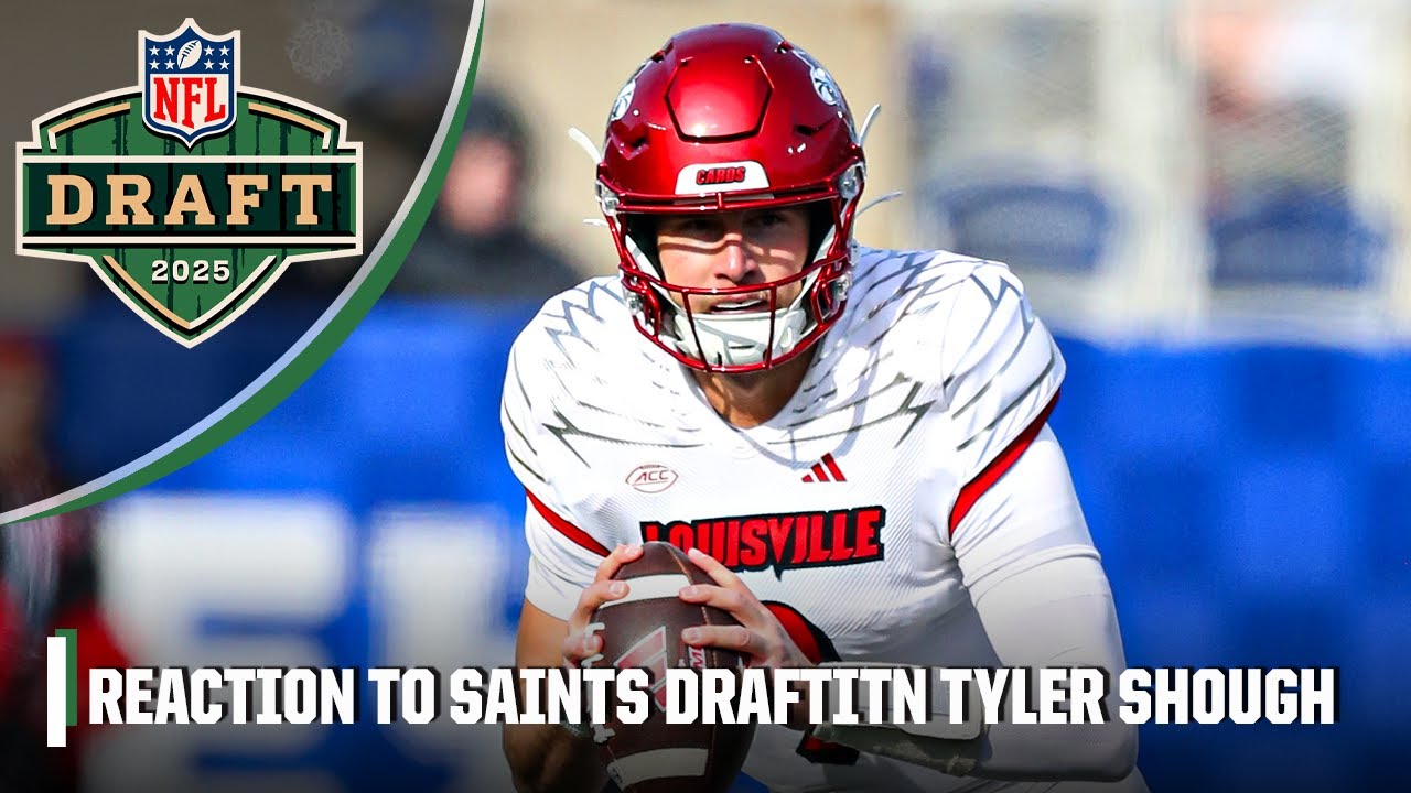 Tyler Shough goes to Saints with 40th pick 👀 How well he fit in Kellen Moore’s offense? | NFL Draft
