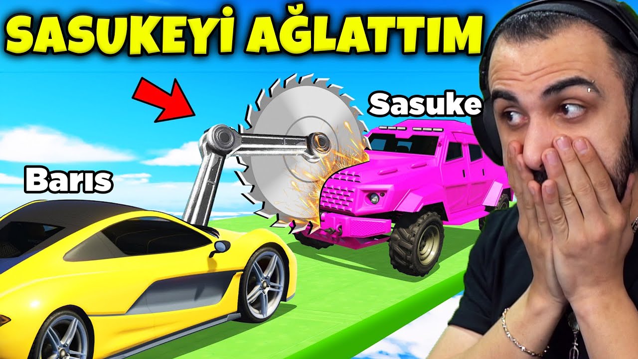 SASUKE'NİN ÜSTÜNE OYNAYIP AĞLATTIM!! EKİPLE GTA 5 PLAYLIST | Barış Can