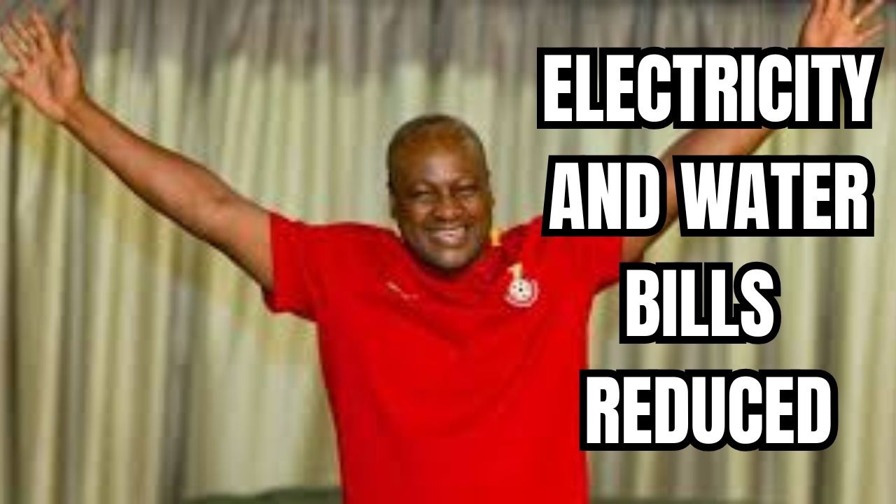 BREAK: Government reduces electricity and water bills