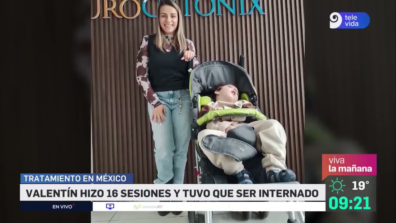 Valu, el niño mendocino de 4 años, necesita ayuda para seguir su tratamiento en México