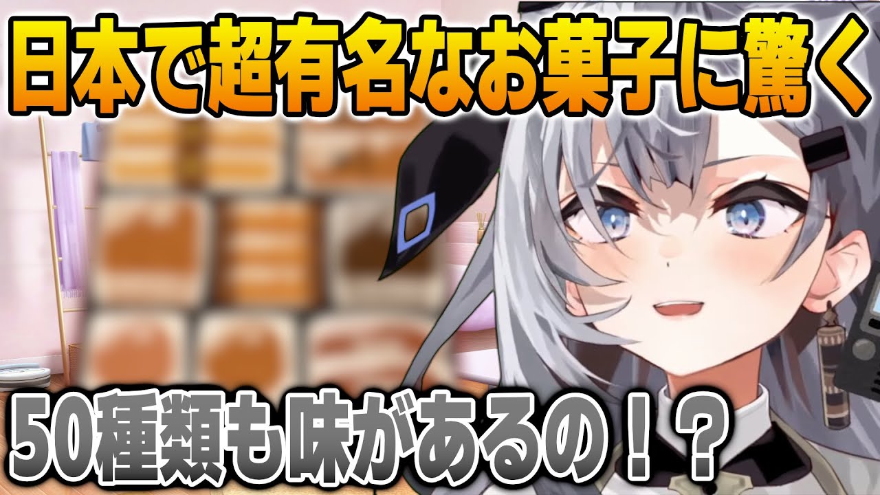日本で大人気な、あのお菓子の種類の豊富さに驚くゼータ【英語解説】【日英両字幕】