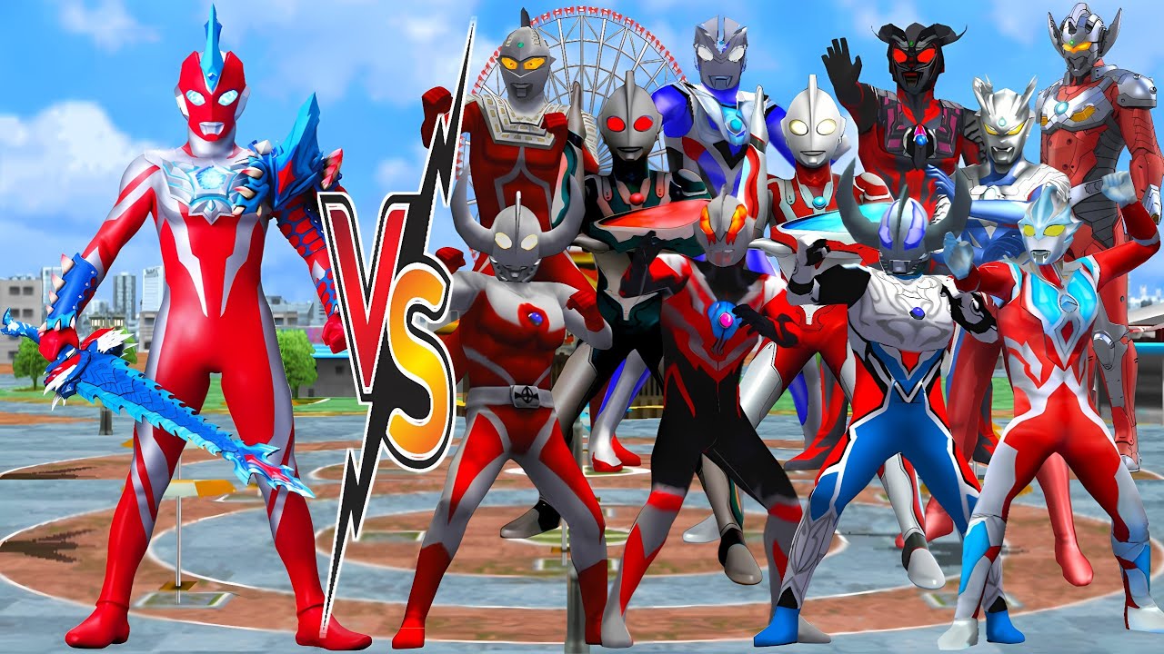 ウルトラマン OMEGA VS ULTRAMAN GINGGA, TARO, RIBUT, ORB, GEED, ZERO, Z, ULTRASEVEN FATHER OF ULTRA #ウルトラマン