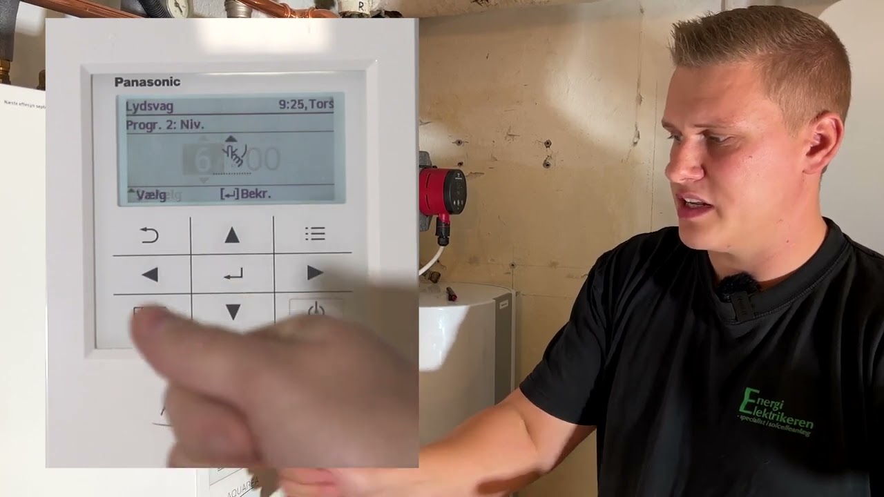 1 2 Panasonic Varmepumpe   Silencemode