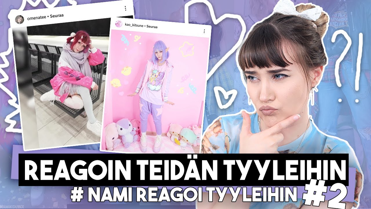 Reagoin katsojien tyyleihin! PART 2💜 | #namireagoityyleihin Tyyli inspiraatiota