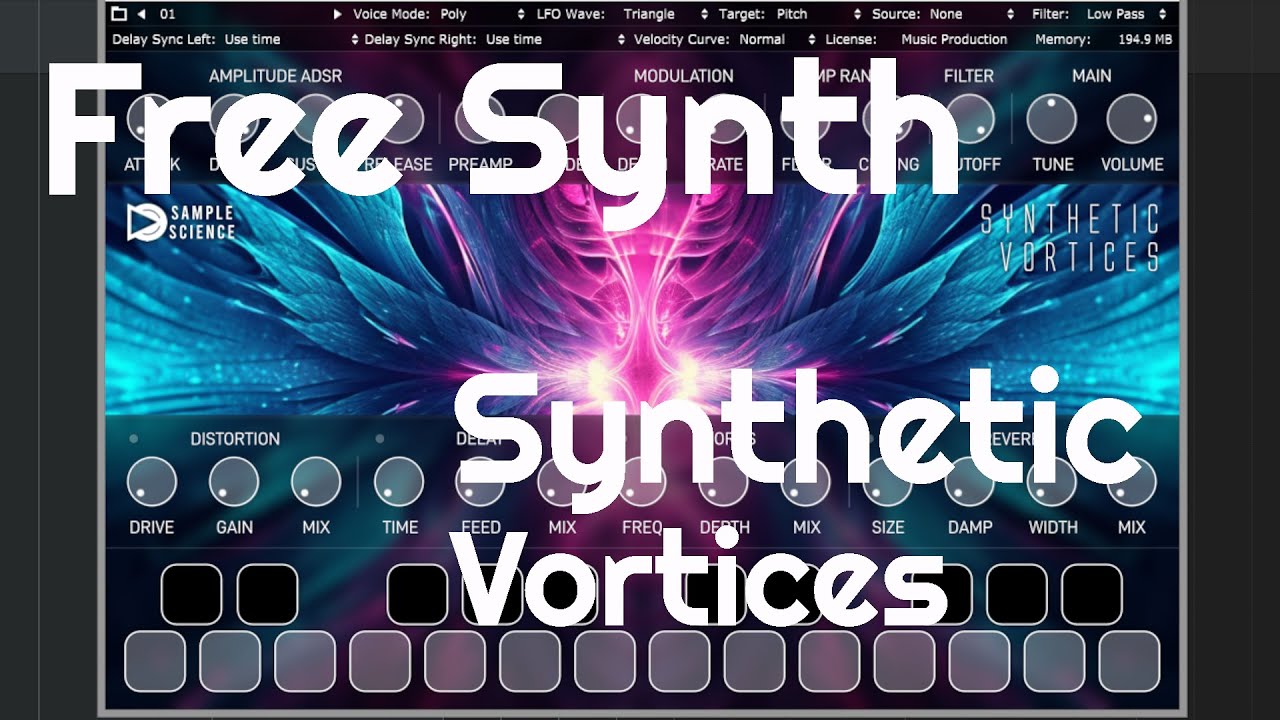 Free Synth - Synthetic Vortices (No Talking)
