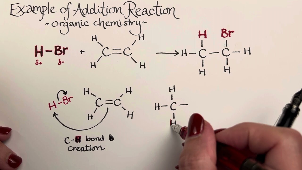 Organic Chemistry: Addition Reactions (ASMR professor)