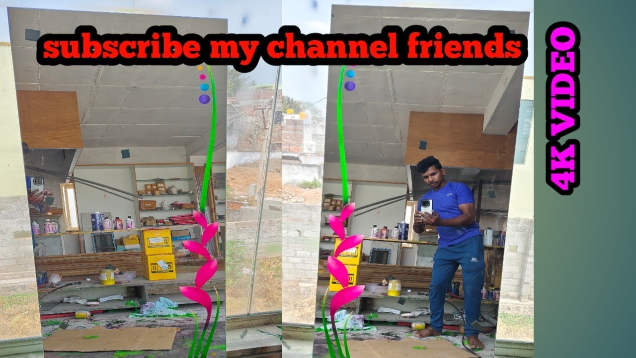 Dressing table mirror colourg work 