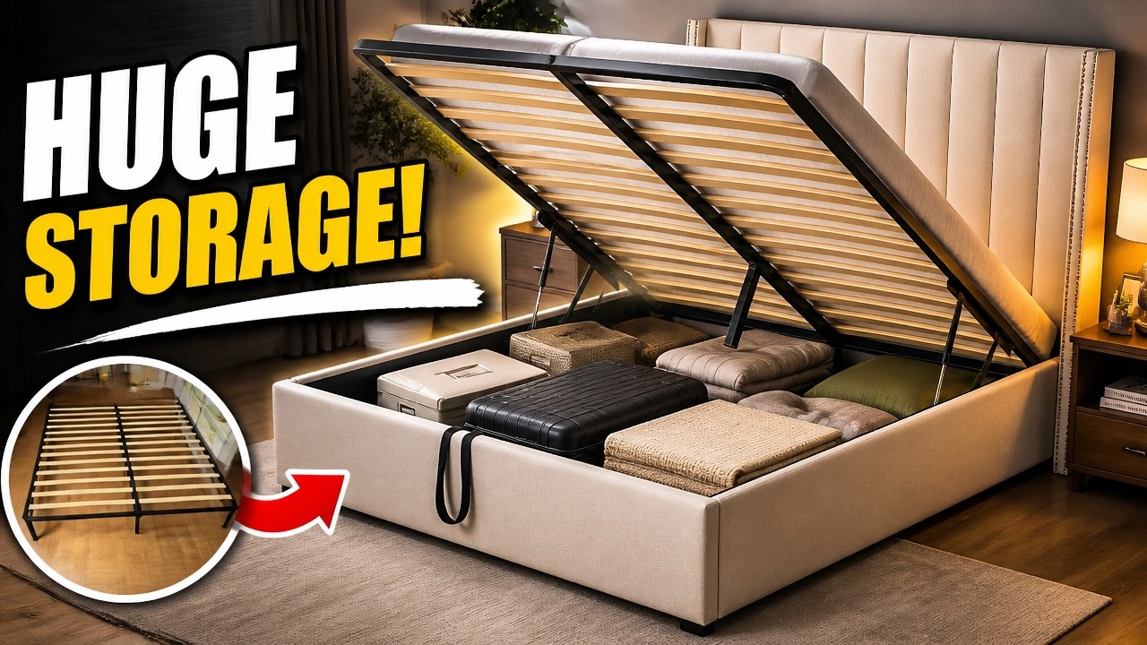 Why We Ordered This Storage Bed Frame