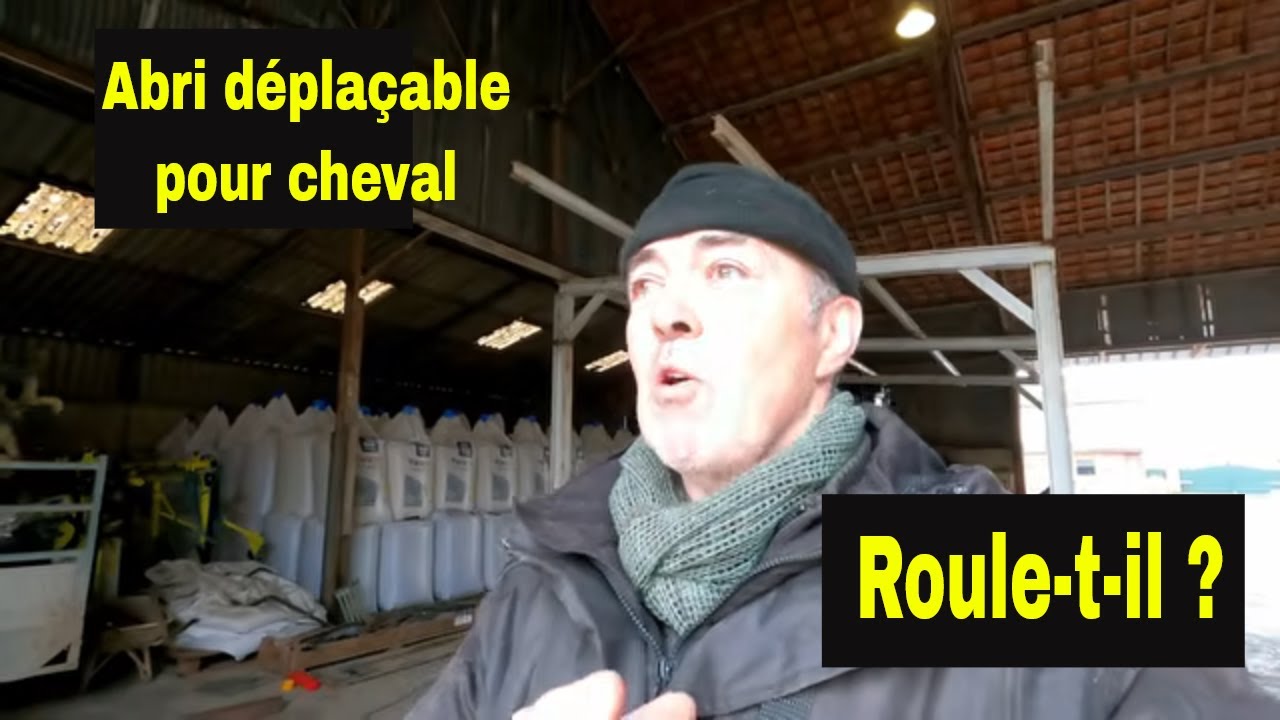 Construction abri déplaçable pour cheval Partie 2