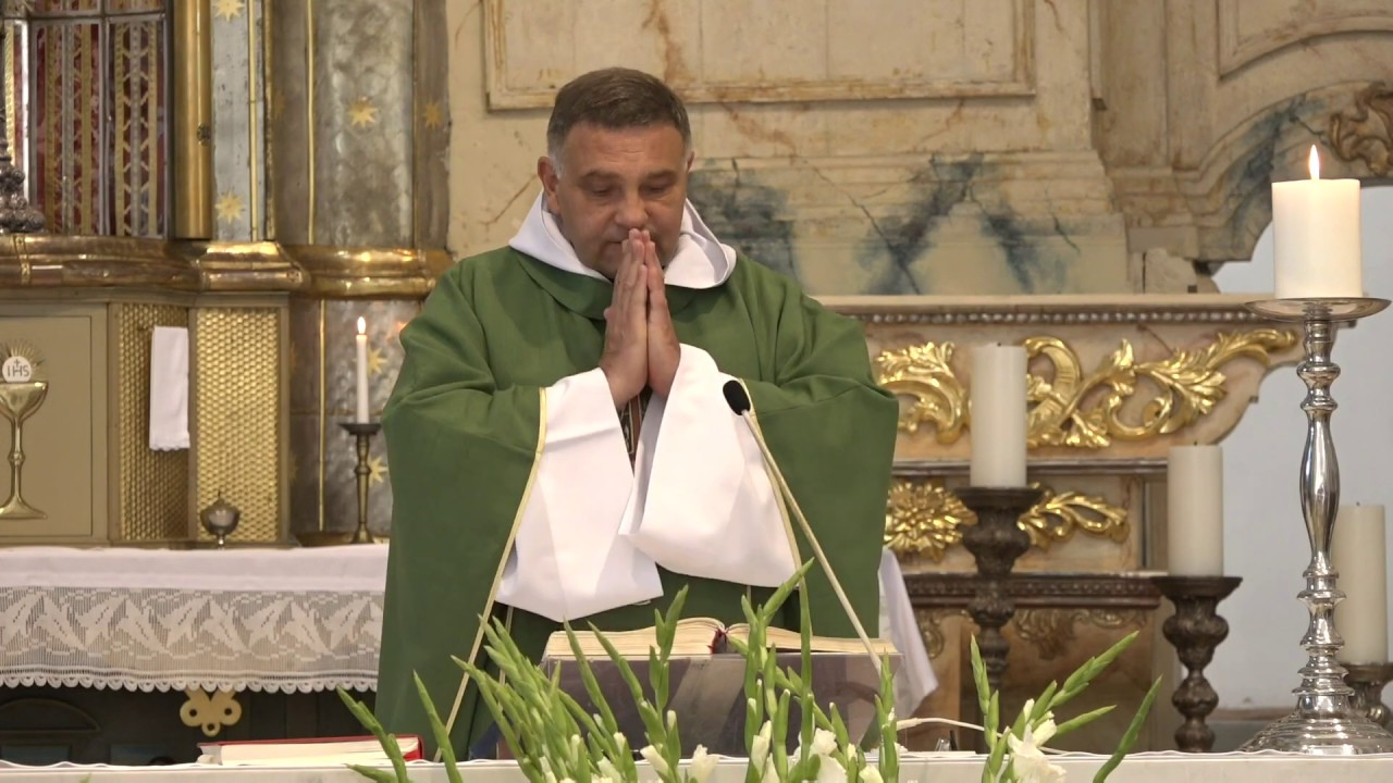 2019-07-14 br. Astijus Kungys OFM, pamokslas, Kretinga