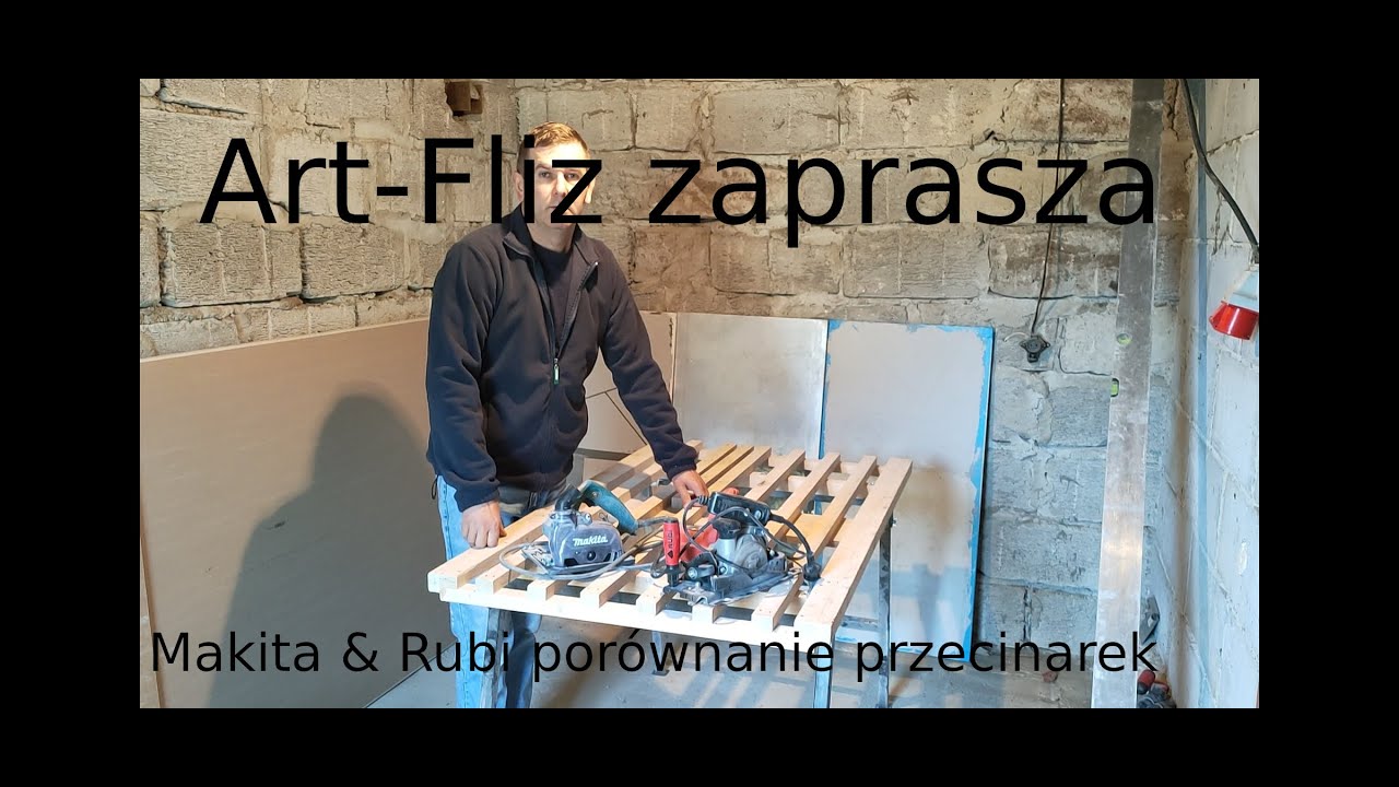 Porównanie przecinarki Makita & Rubi .